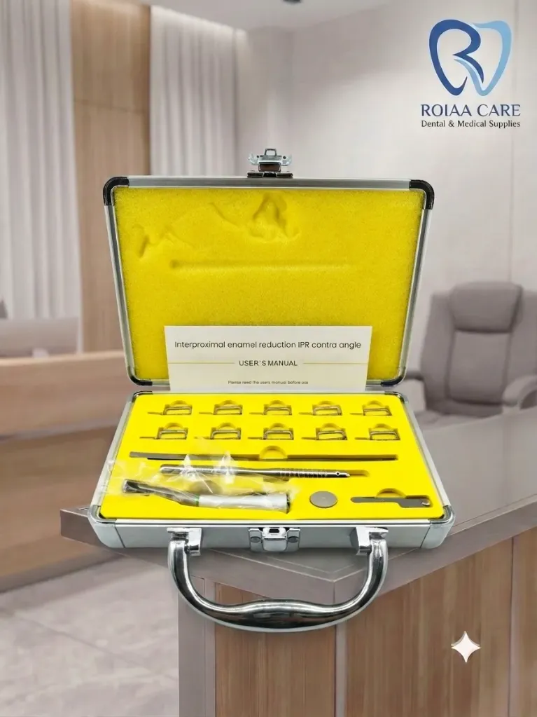 abrasive strips kit with handpiece