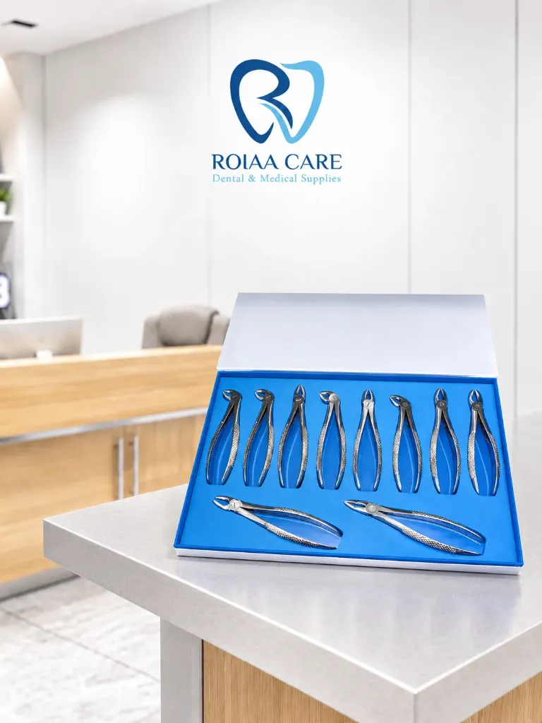 Adult extraction Forceps Kit crosstex 10pcs